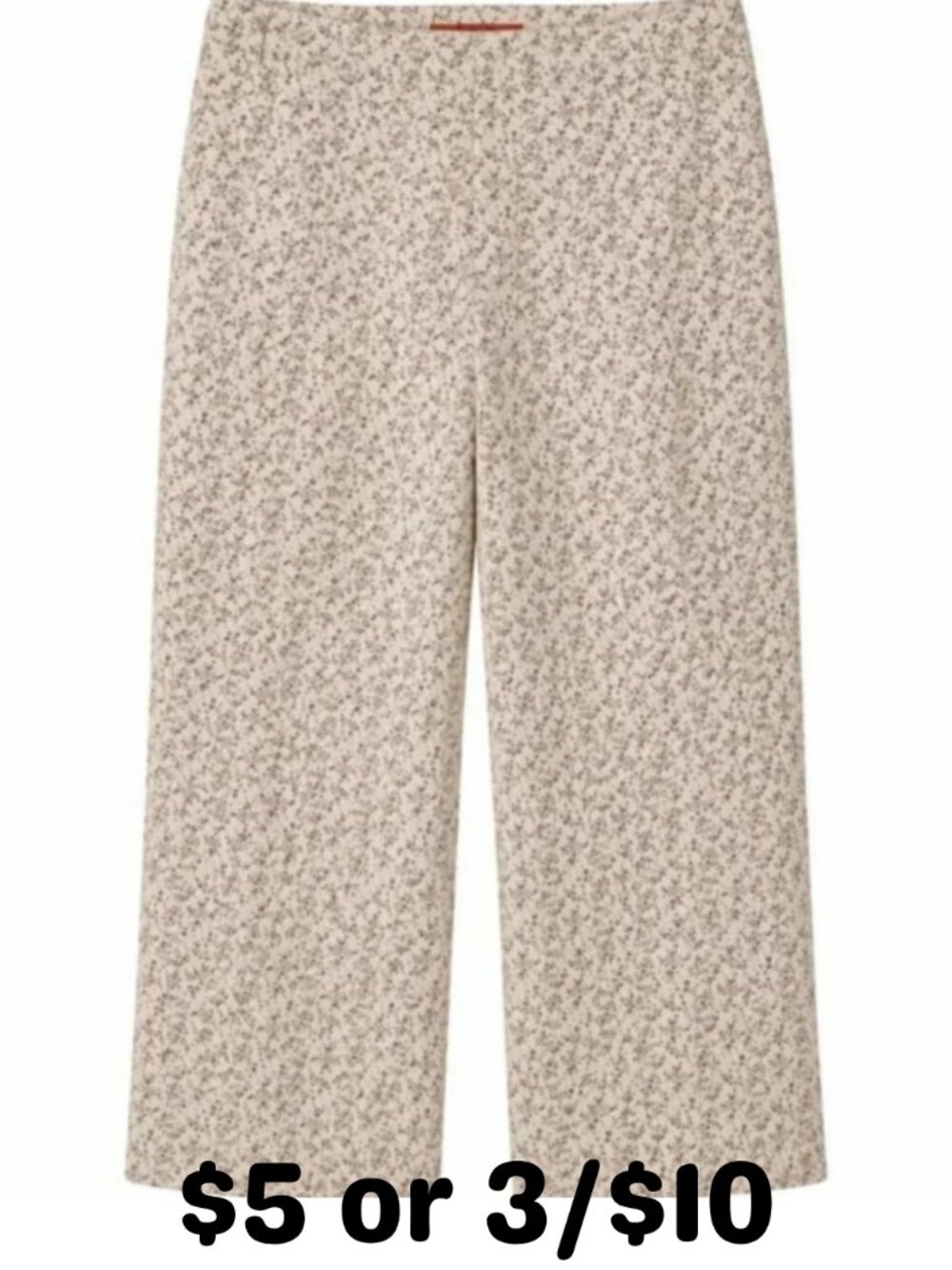 Gloria Vanderbilt Floral Capris